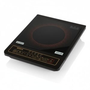 Surya Roshni Indicook-N 2000W Induction Cooktop | Pan Sensor, 6 Preset Auto Menus, Variable Temperature Control & Push Button Operation | TVS Technology