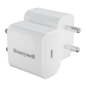 Honeywell Zest PD 20W Type-C Wall Charger with PPS Ultra-Fast Charge, PD 3.0, BIS Certified, Compatible with All Apple Devices, Smartphones, Tablets, Power Banks, TWS, Speakers & Nintendo Switch