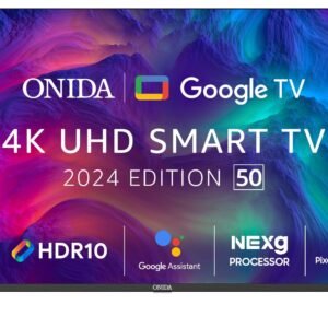 ONIDA 125 cm (50 inch) Nexg Series 4K Ultra HD Smart LED Google TV 50UIG